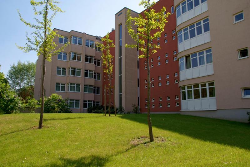 Hotel Am Weberplatz Dresde Exterior foto